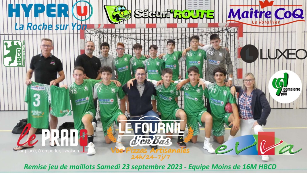 Remise maillots 16M